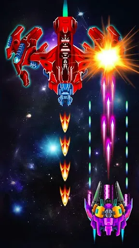 Скриншот 2 — Galaxy Attack (Premium)