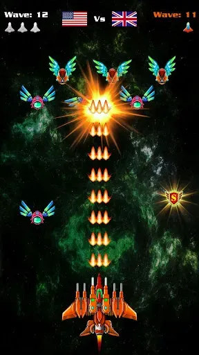 Скриншот 3 — Galaxy Attack (Premium)