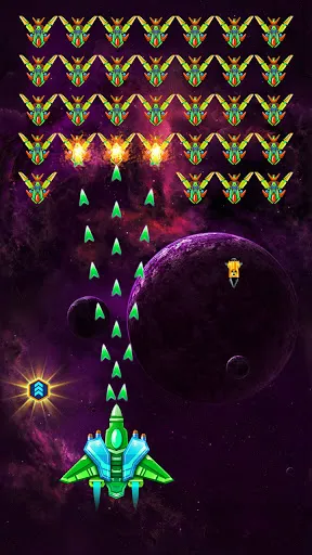 Скриншот 1 — Galaxy Attack: Alien Shooting