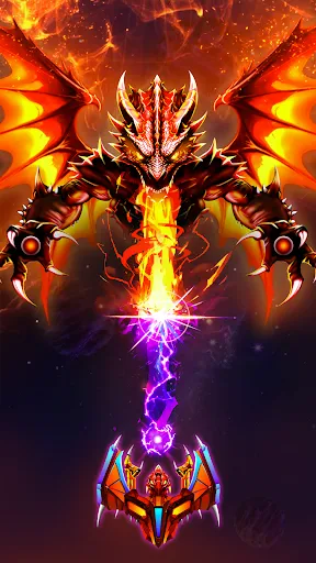 Скриншот 2 — Galaxy Attack: Alien Shooting