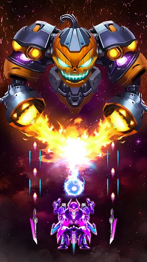 Скриншот 3 — Galaxy Attack: Alien Shooting