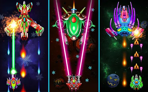 Скриншот 8 — Galaxy Attack: Alien Shooting