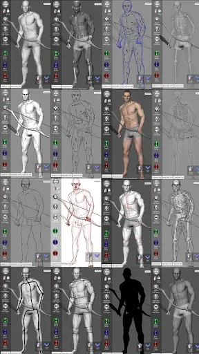 Скриншот 2 — Pose Tool 3D