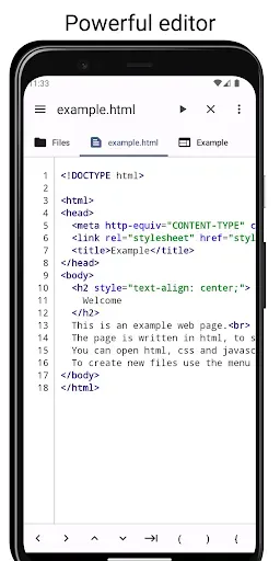 Скриншот 1 — Code Studio