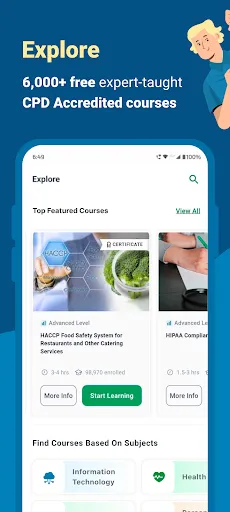 Скриншот 2 — Alison: Online Learning App