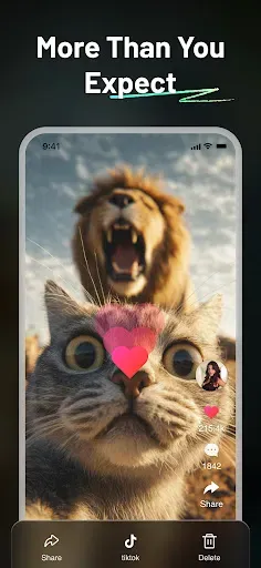Скриншот 5 — Alive AI:Video & Image Maker