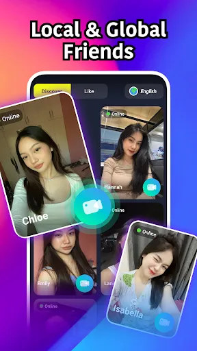 Скриншот 1 — Pala – Local & Global Social