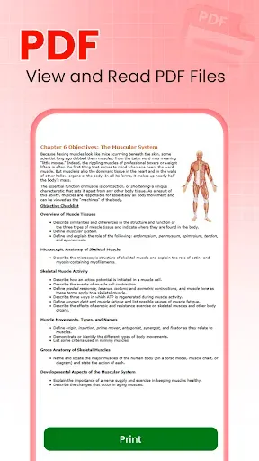 Скриншот 2 — All Document Reader- PDF, Word