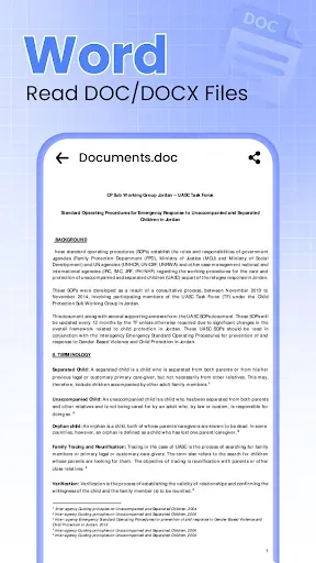 Скриншот 3 — All Document Reader- PDF, Word