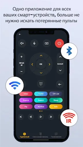 Скриншот 1 — Universal TV Remote for All TV