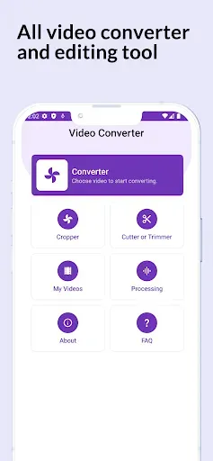 Скриншот 1 — All Video Converter - mp3, mp4