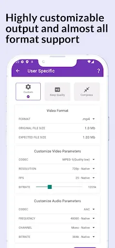 Скриншот 2 — All Video Converter - mp3, mp4