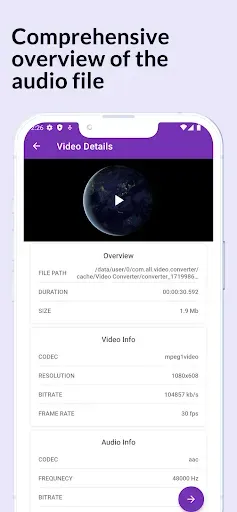 Скриншот 3 — All Video Converter - mp3, mp4