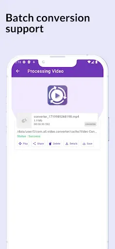 Скриншот 4 — All Video Converter - mp3, mp4