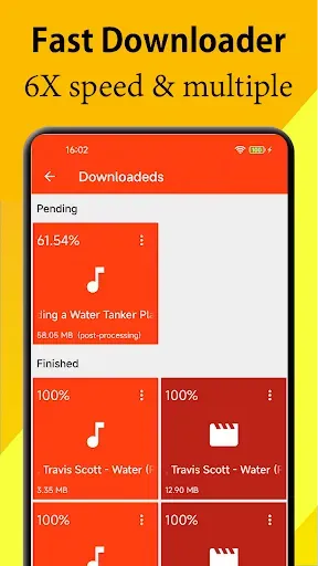 Скриншот 3 — Download Video, Music - Player