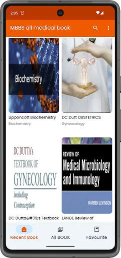 Скриншот 1 — MBBS all medical book