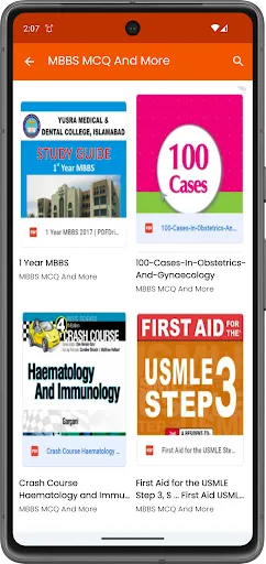 Скриншот 2 — MBBS all medical book