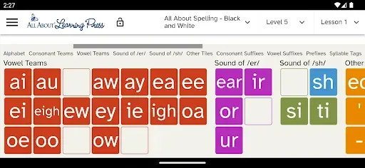 Скриншот 7 — Letter Tiles for Learning