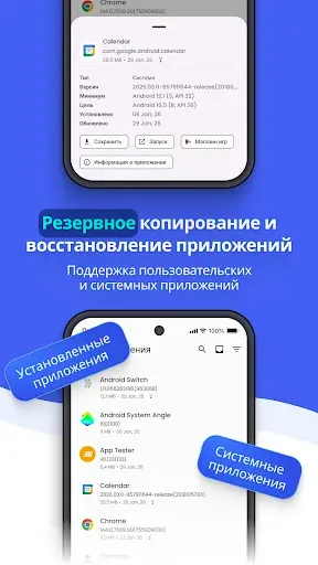 Скриншот 3 — Бэкап и восстановление данных