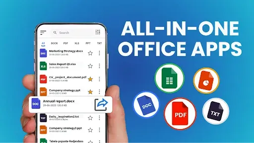 Скриншот 1 — Docx Reader & Word Office