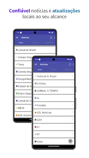 Скриншот 1 — Notícias Brasil