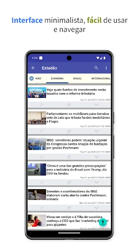 Скриншот 2 — Notícias Brasil