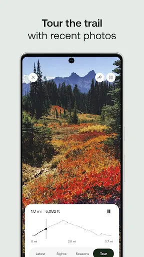Скриншот 4 — AllTrails: Hike, Bike & Run
