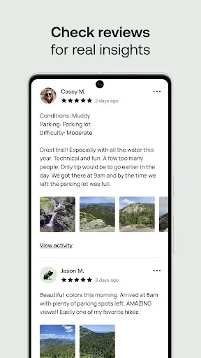 Скриншот 7 — AllTrails: Hike, Bike & Run