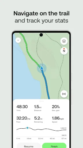 Скриншот 8 — AllTrails: Hike, Bike & Run