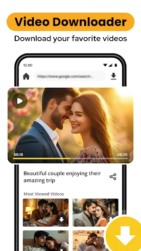 Скриншот 1 — mp4 video downloader