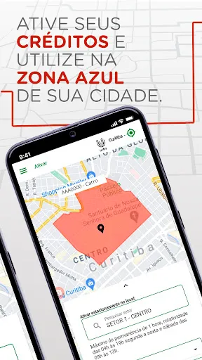 Скриншот 3 — Estacionamento Digital