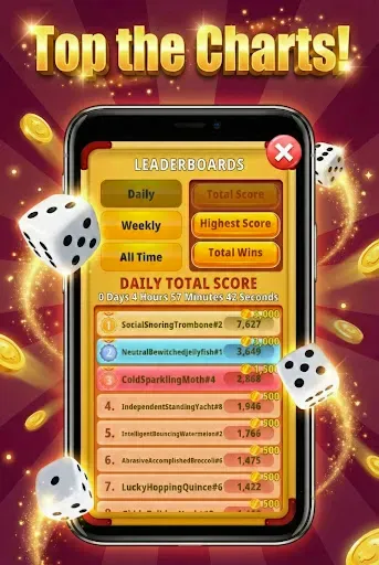 Скриншот 5 — Yatzy Classic - Dice Game Fun