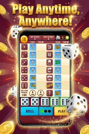 Скриншот 8 — Yatzy Classic - Dice Game Fun