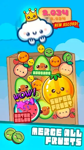 Скриншот 1 — Fruit Drop - Watermelon Game