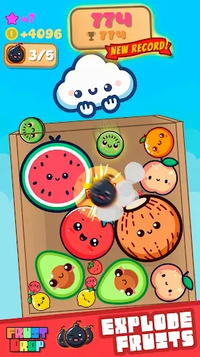 Скриншот 2 — Fruit Drop - Watermelon Game