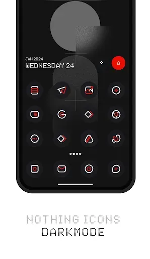 Скриншот 3 — Nothing Icon Pack : Line
