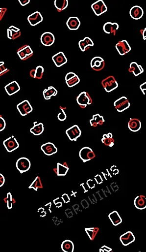 Скриншот 4 — Nothing Icon Pack : Line