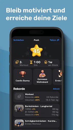 Скриншот 5 — Alpha Progression Gym Tracker