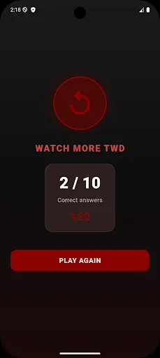 Скриншот 6 — The Walking Dead: Quiz App