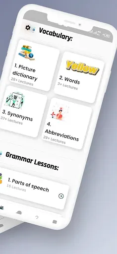 Скриншот 2 — Learn English Grammar Offline