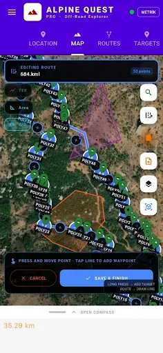 Скриншот 3 — Alpinequest PRO