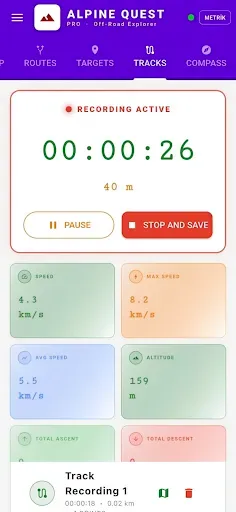 Скриншот 4 — Alpinequest PRO