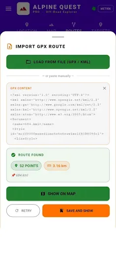 Скриншот 8 — Alpinequest PRO