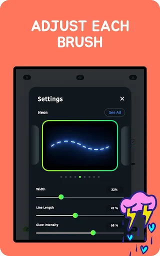 Скриншот 8 — AmberPaint - Motion Brush