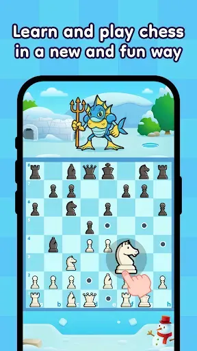 Скриншот 1 — ChessWorld - Шахматы для детей