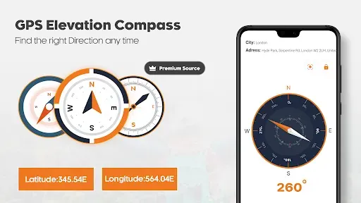 Скриншот 1 — My Elevation: Altimeter App