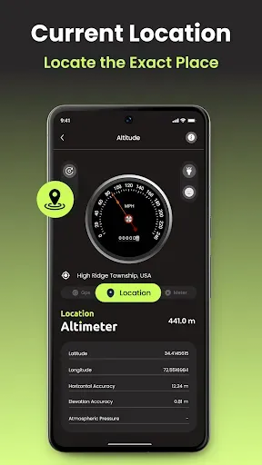 Скриншот 5 — Altimeter GPS Meter Altitude