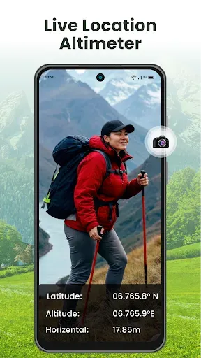Скриншот 2 — Altimeter Altitude & Compass