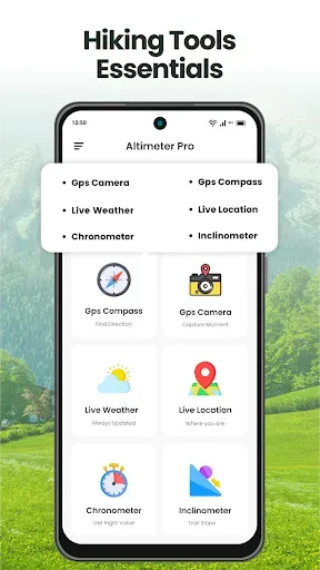 Скриншот 3 — Altimeter Altitude & Compass