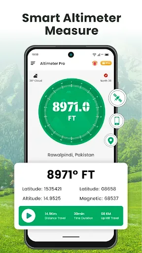 Скриншот 7 — Altimeter Altitude & Compass